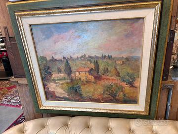 Quadro dipinto 85x75 a firma Antonio Sbrana