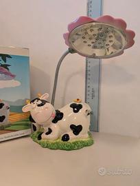 Lampada mucca LED bambini con scatola Brandani