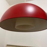 Lampada a sospensione rossa Ikea 365+ Brasa