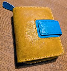 Portafoglio Mancinelli in vera pelle 