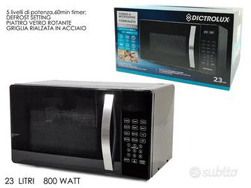 Forno a microonde 23L 800W Dictrolux
