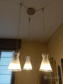 lampadario moderno da cucina