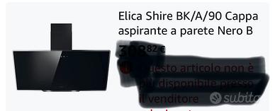 Come nuovo , cappa a parete verticale Elica