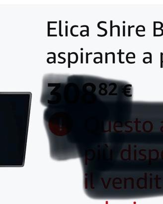 Come nuovo , cappa a parete verticale Elica