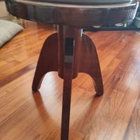 SGABELLO PER PIANOFORTE LEGNO MASSELLO