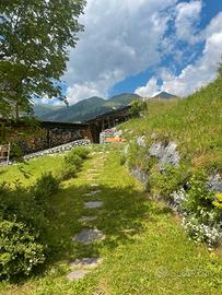 Baita nel cuore delle Dolomiti