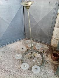 Dischi vetro ricambi lampadario vintage modernaria