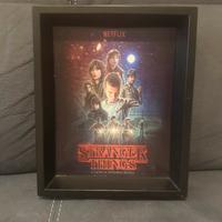 Quadro 3D Stranger Things originale Netflix