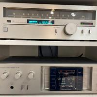 Sansui amplificatore + tuner