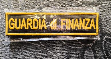 PATCH DA DIVISA O MAGLIONE GUARDIA DI FINANZA