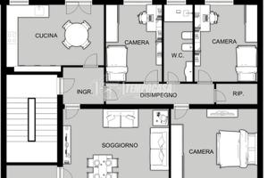 MERAVIGLIOSO 4 LOCALI RISTRUTTURATO CON BOX!!