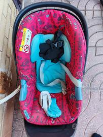 Ovetto cybex aton 4 + base isofix + specchietto 