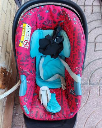 Ovetto cybex aton 4 + base isofix + specchietto 