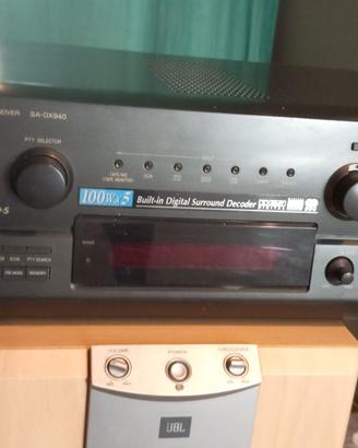 AMPLIFICATORE Technics SADX940 + CASSE E SUB JBL 1