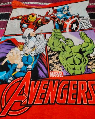 Coperta in pile degli avengers