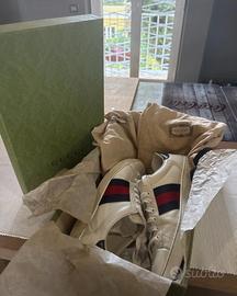 Scarpe sneakers Gucci Ace 40 6 1/2 originali