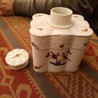 vaso in porcellana ungherese herend