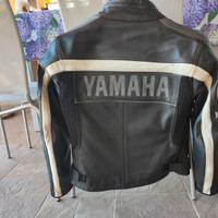 Giacca pelle yamaha