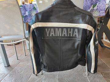 Giacca pelle yamaha