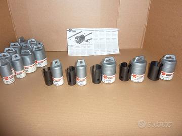 Set 5 frese seghe a tazza Wurth denti in carburo