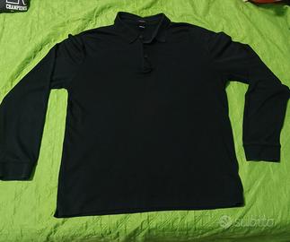 polo nera Hugo Boss