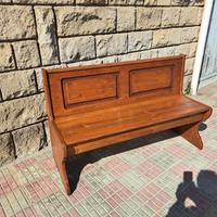 Panca Cassapanca legno Massello con vano contenito