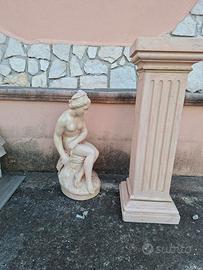 i capitello con statua 