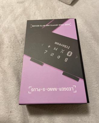 Ledger Nano S plus nuovo mai aperto