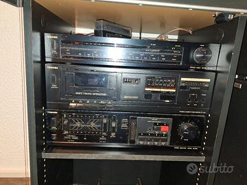 Stereo 4 pezzi Toshiba