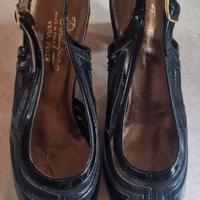 Sandali Slingback Vintage "Boutique"  Vera Pelle 