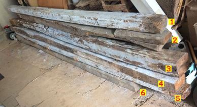 TRAVI IN LEGNO PER SOLAIO E COPERTURA