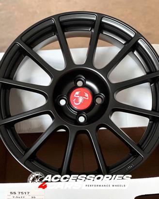 Set cerchi in lega DEDICA SS da 17 per Abarth 595
