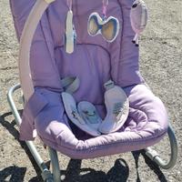 sdraietta e seggiolino da tavolo