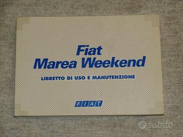 LIBRETTO USO E MANUTENZIONE FIAT MAREA WEEKEND