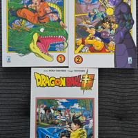 Dragonball Super 1 - 2 - 3 Volumi nuovi. LEGGI.