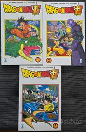 Dragonball Super 1 - 2 - 3 Volumi nuovi. LEGGI.