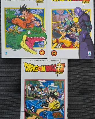 Dragonball Super 1 - 2 - 3 Volumi nuovi. LEGGI.