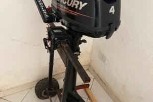 Mercury 4cv 4 tempi pari al nuovo,più carrellino