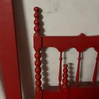 Letto in legno stile country