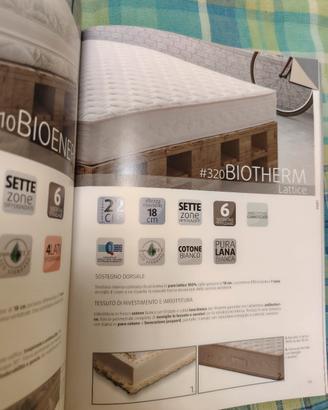 materasso matrimonia 100% lattice naturale 160x200