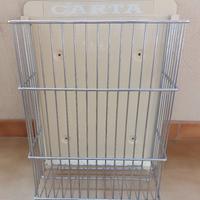 Cestino gettacarta da parete