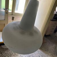 LAMPADARIO IN VETRO ANNI 50