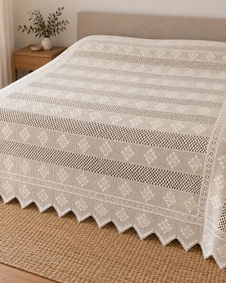 Coptiletto uncinetto vintage
