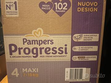 Pampers varie taglie