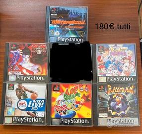 Lotto giochi PS1 play station