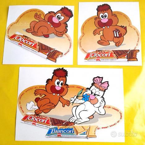 ADESIVO IL CIOCCO STICKER AUTOCOLLANT AUFKLEBER VINTAGE 80s