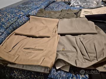 pantaloni da uomo tg.52 eleganti 