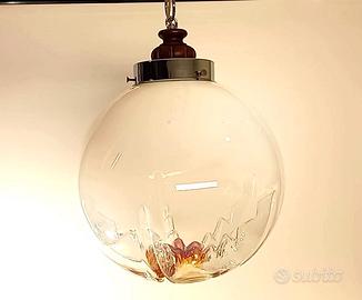 Lampadario pendente sfera Mazzega