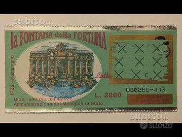 Primo gratta e vinci LA FONTANA DELLA FORTUNA