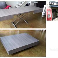 Tavolino trasformabile a roma ulisse legno l